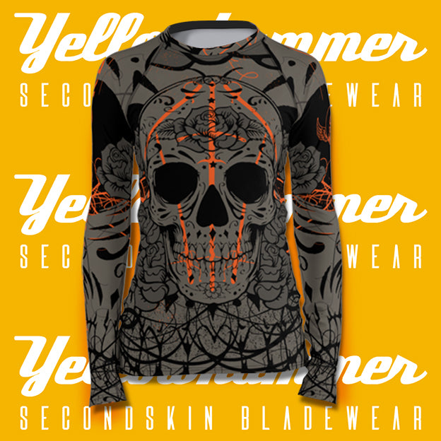 Women's : Skull : Rashguard