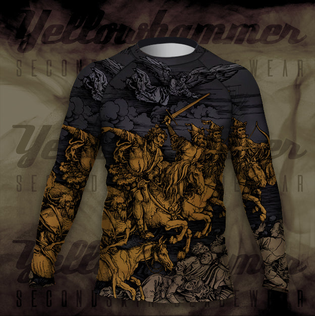 Men's Yellowhammer : Four Horsemen of the Apocalypse : Rashguard