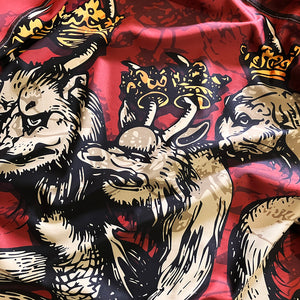 Men's RED "Training for the Apocalypse since 1333" Rashguard