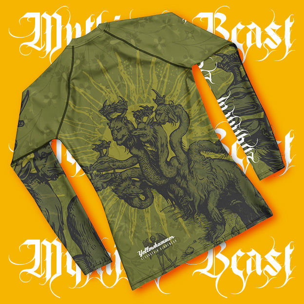 Men's Mythical Beast - 7 headed beast - Rashguard