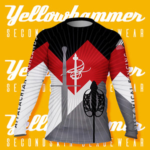 Men's Yellowhammer Custom Rashguard : Appalachian Highlands Historical Fencing :