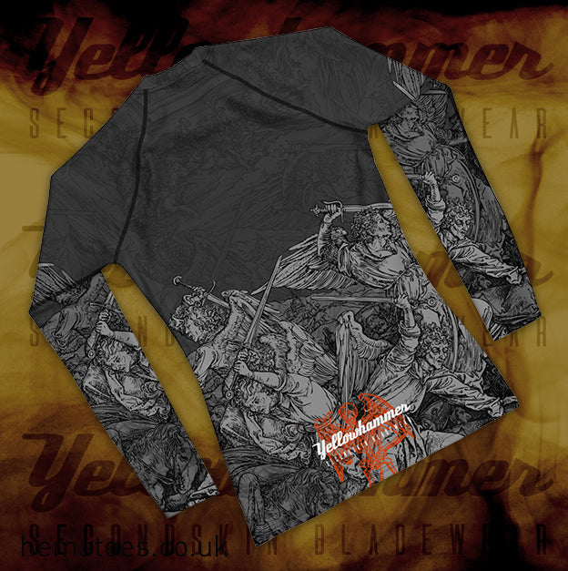 Men's Yellowhammer Grim Reaper Red Sun Rashguard