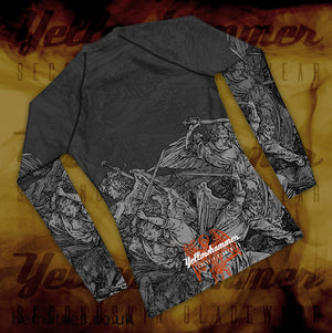 Men's Yellowhammer Grim Reaper Red Sun Rashguard