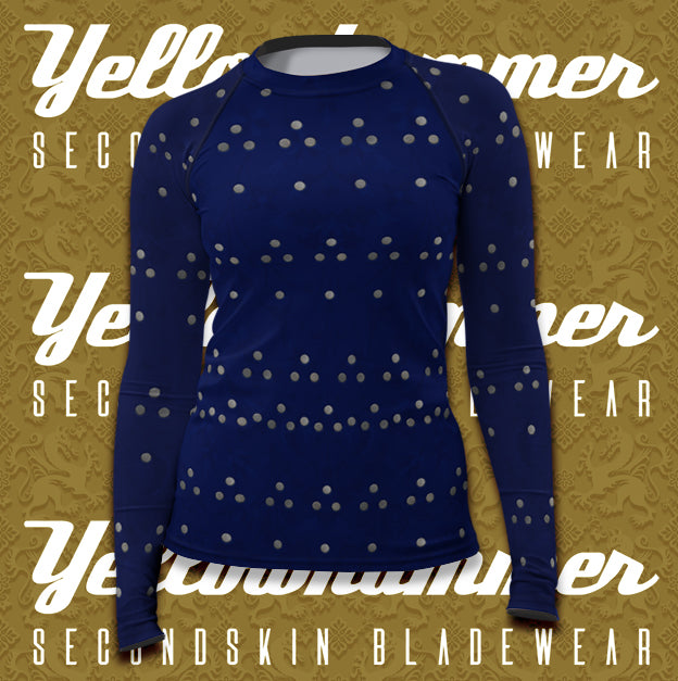 Women's : Blue Brigandine : Rashguard