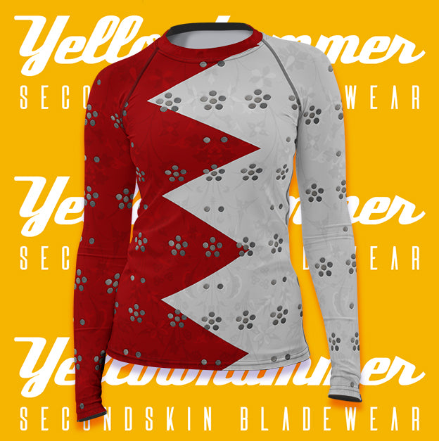 Women's Yellowhammer Dragon's teeth Brigandine Rashguard