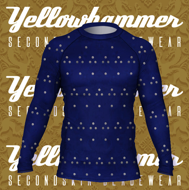 Men's : Blue Brigandine : Rashguard