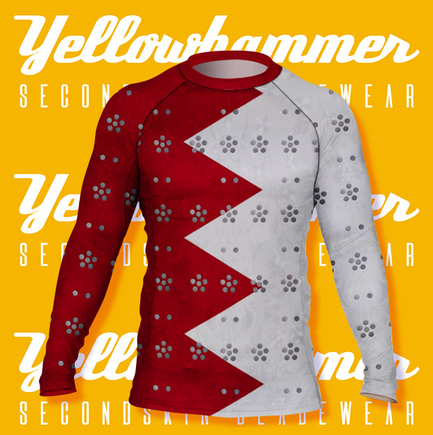 Men's Yellowhammer Dragon's teeth Brigandine Rashguard