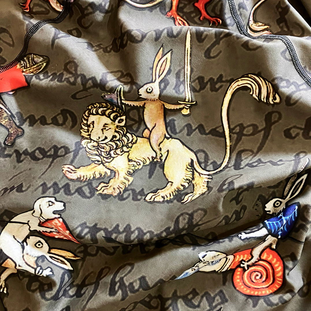 Men's : Marginalia Bunnies REDUX 2025 : Rashguard