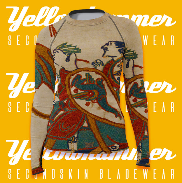 Women's : Bayeux Tapestry : Rash Guard