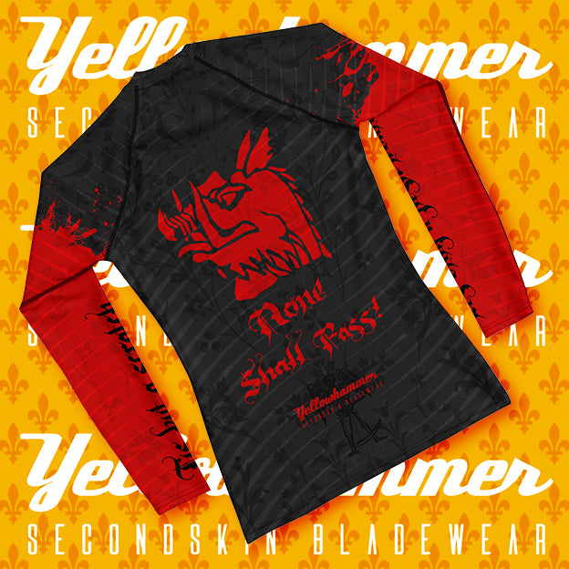 Women's Yellowhammer : Black Knight :  Rashguard