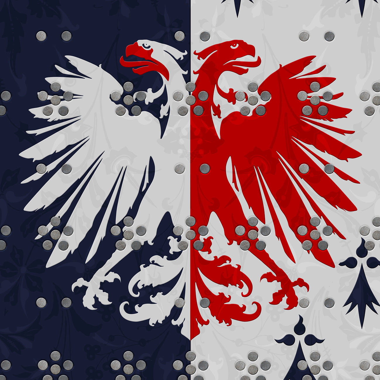 Men's : Two Headed Eagle Brigandine : Rashguard