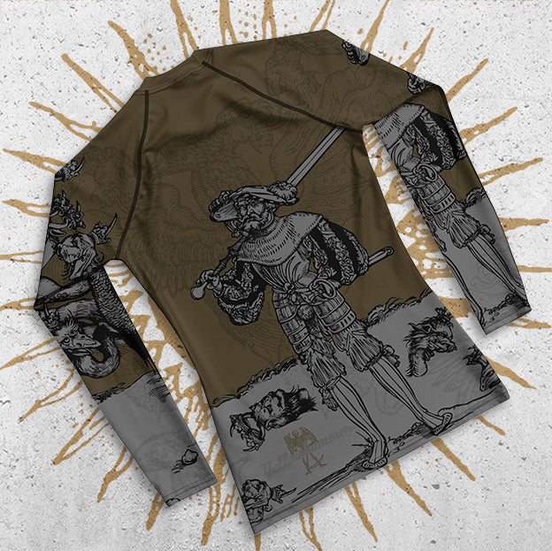 Women's : Zweihander Versus the Seven Headed Beast : Rashguard