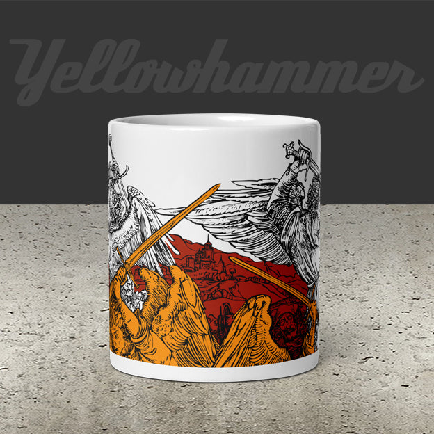 Durer Angels with Longswords mug