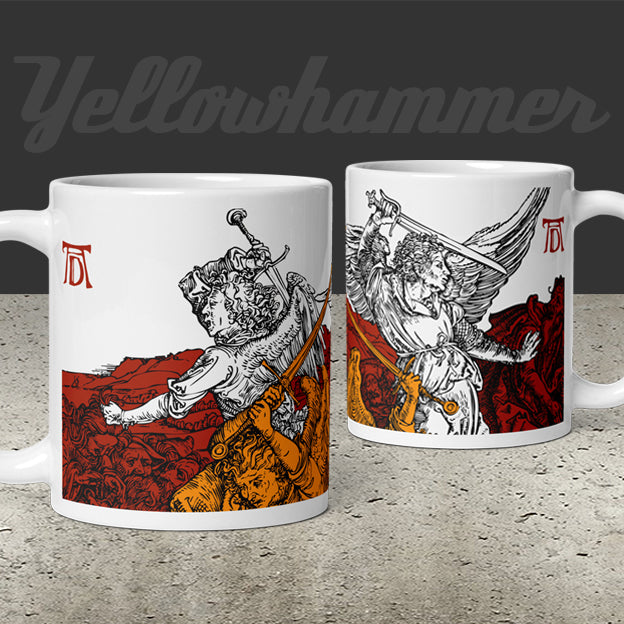 Durer Angels with Longswords mug