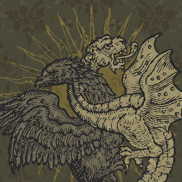 Men's - Dragon and Eagle - Mythical Beast Rashguard