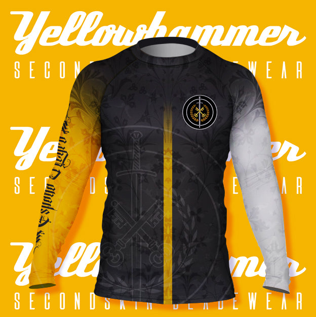 Men's : Espada Negra : Custom Rashguard