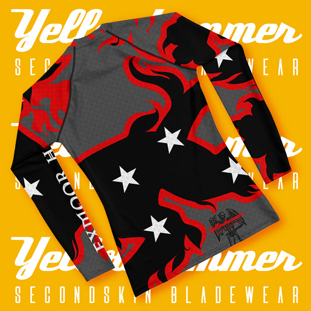 Women's  Yellowhammer Custom Rashguard : Exmoor HEMA :  Red Beast Special