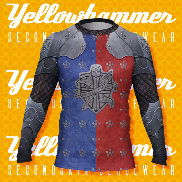 Men's :  Gloryhammer, Ser Proletius : Custom Rashguard