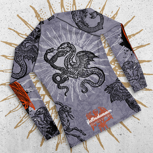 Men's : Grim Reaper - Apocalypse 1333 : Rashguard