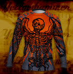 Men's Yellowhammer Grim Reaper Red Sun Rashguard