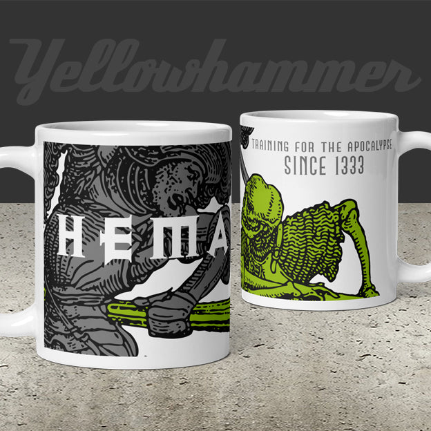 HEMA Training for the Apocalypse since 1333 mug