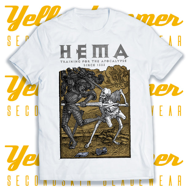 HEMA White Streetwear : Training for the Apocalypse : Unisex T-shirt