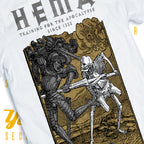 HEMA White Streetwear : Training for the Apocalypse : Unisex T-shirt