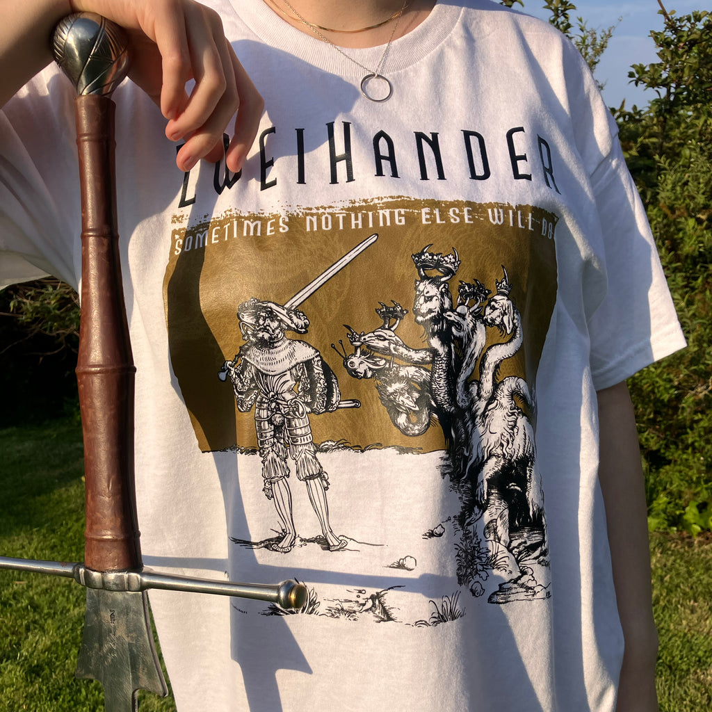 HEMA White Streetwear : Zweihander : Unisex T-shirt