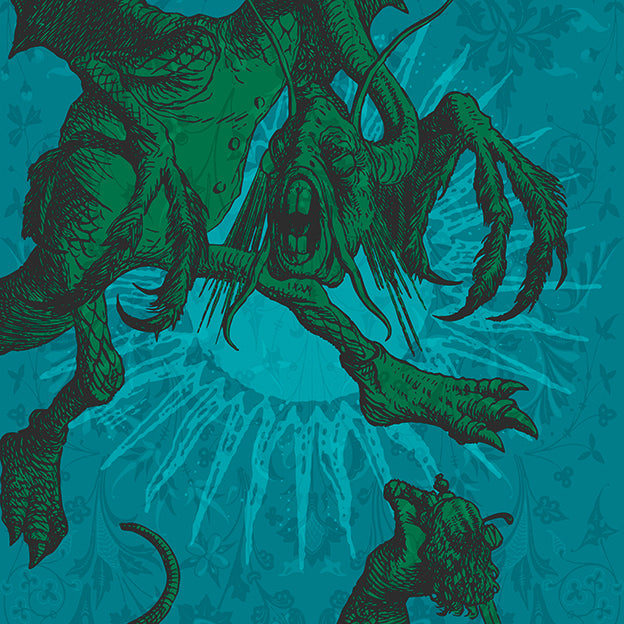 Men's - Jabberwocky - Mythical Beast Rashguard