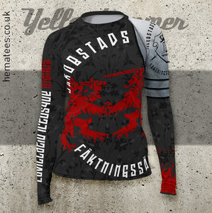 Women's Yellowhammer Custom Jakobstads Historiska Fäktningssällskap rashguard