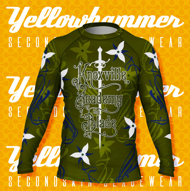 Men's : Knoxville Academy of the Blade :  Custom Rashguard