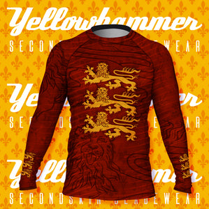 Men's Yellowhammer : Plantagenet King of England : Rashguard