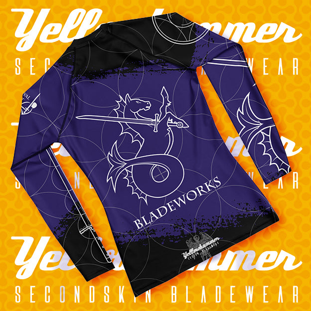 Men's : Medieval Combat Group : Rashguard, Black Option.
