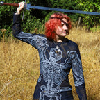 Women's : Grim Reaper Apocalypse 1333 : Rashguard