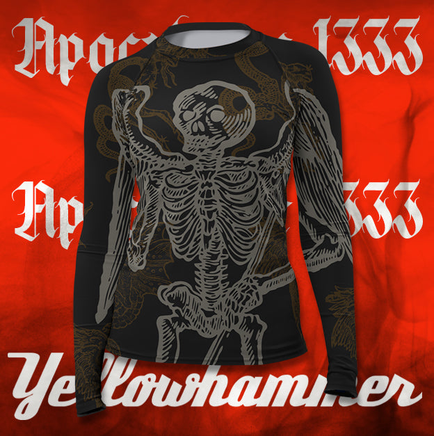 Women's : Grim Reaper Apocalypse 1333 : Rashguard