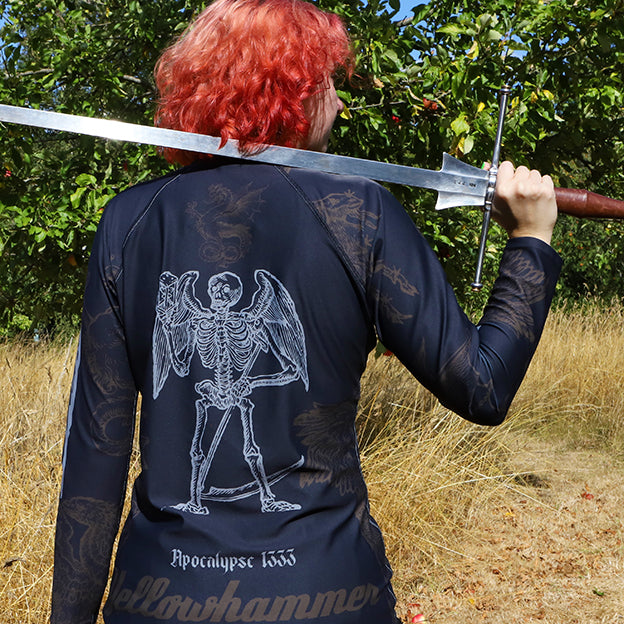 Women's : Grim Reaper Apocalypse 1333 : Rashguard