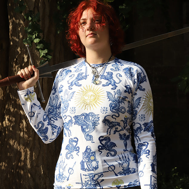 Women's : Porcelain Alchemy : Rashguard