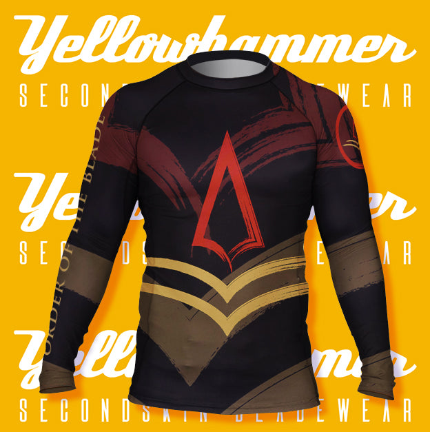 Men's Yellowhammer Custom Rashguard : Order of the Blade :