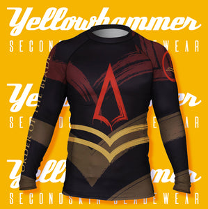 Men's Yellowhammer Custom Rashguard : Order of the Blade :