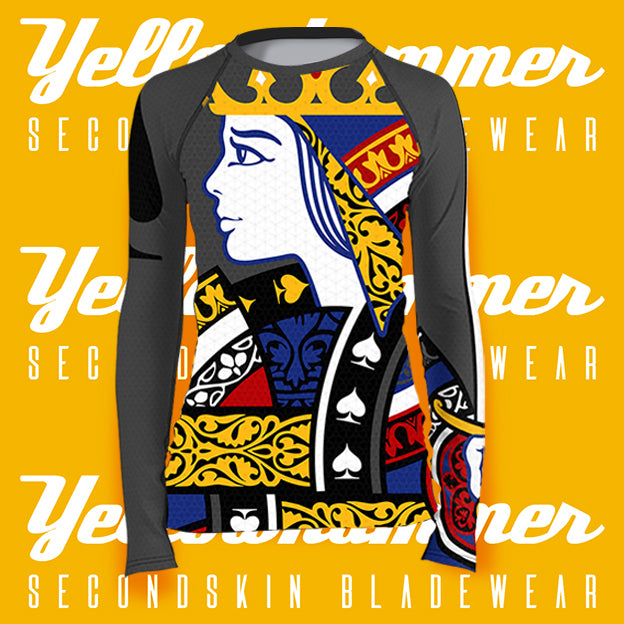 Women's : Queen of Spades : Rashguard