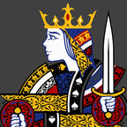 Women's : Queen of Spades : Rashguard