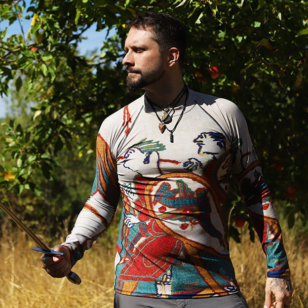 Men's : Bayeux Tapestry : Rashguard