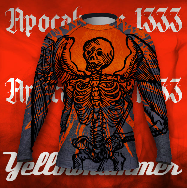 Men's : Grim Reaper - Red Sun : Rashguard