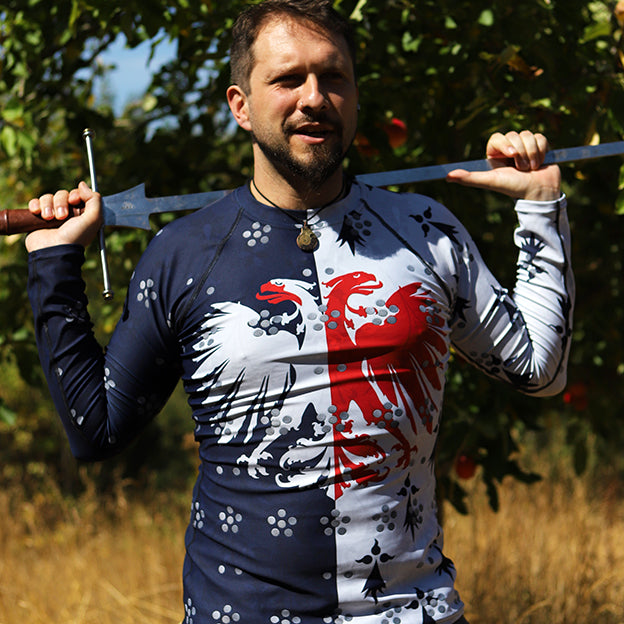 Men's : Two Headed Eagle Brigandine : Rashguard