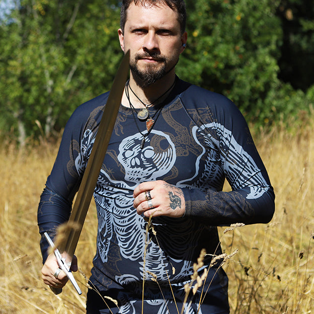 Men's : Grim Reaper Apocalypse 1333 : Rashguard