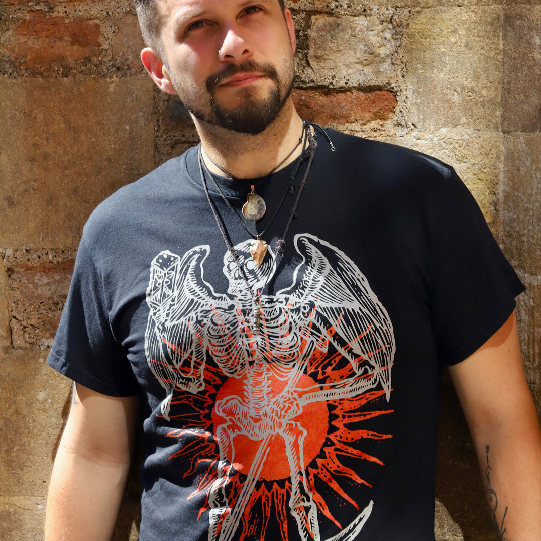 GRIM REAPER : Red Sun : T-shirt