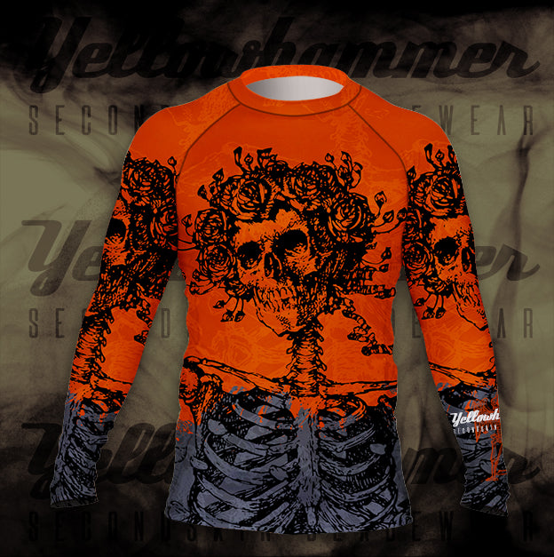 Men's Yellowhammer Where the Wild Roses Grow Rashguard