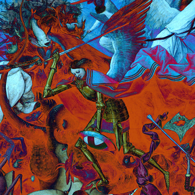 Men's : Bruegel's Fall of the Rebel Angels : Rashguard