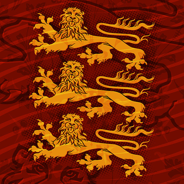 Men's : Plantagenet King of England : Rashguard