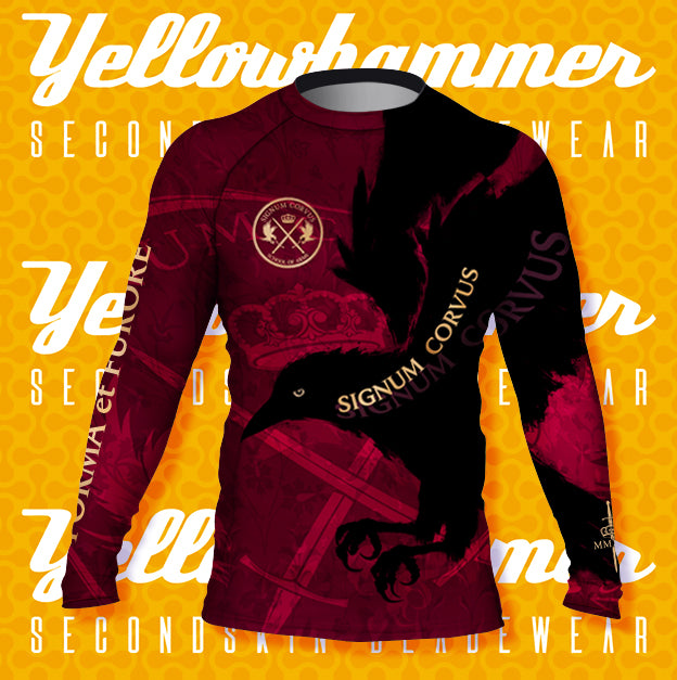 Men's : Signum Corvus : Custom Rashguard